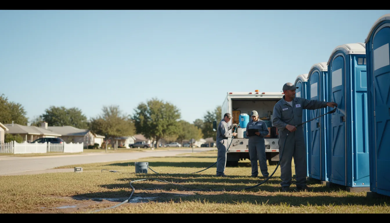 Long-Term Portable Toilet Rental in Disputanta, VA near me